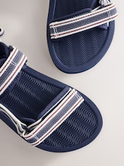 Navy Stripe Touch Fastening Trekker Sandals - Image 7 of 8