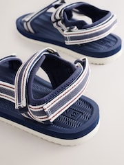 Navy Stripe Touch Fastening Trekker Sandals - Image 8 of 8