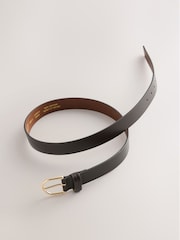 Chocolate Brown Regular Leather Belt - Image 2 of 3