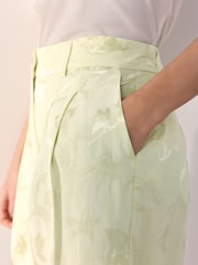 Grün - Tabitha Simmons X NEXT Jacquard Bermuda Shorts - Bild 4 von 4