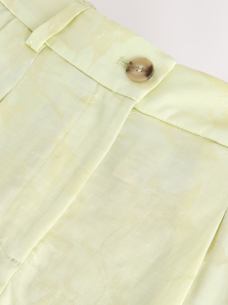 Grøn - Tabitha Simmons X NEXT Jacquard Bermudashorts - Billede 7 af 7