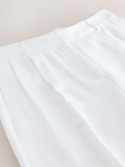 White Tailored Bermuda Shorts - Image 6 of 7