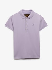 Superdry Purple Heritage Slim Fit Polo Shirt - Image 4 of 4