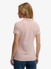 Superdry Pink Heritage Slim Fit Polo Shirt - Image 2 of 6