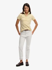 Superdry Yellow Heritage Slim Fit Polo Shirt - Image 3 of 7