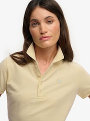 Superdry Yellow Heritage Slim Fit Polo Shirt - Image 4 of 7