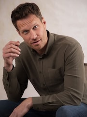 Lakeland Leather Green Wastwater Cotton Shirt - Image 7 of 7