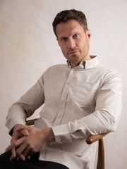 Lakeland Leather Nude Wastwater Cotton Shirt - Image 4 of 9