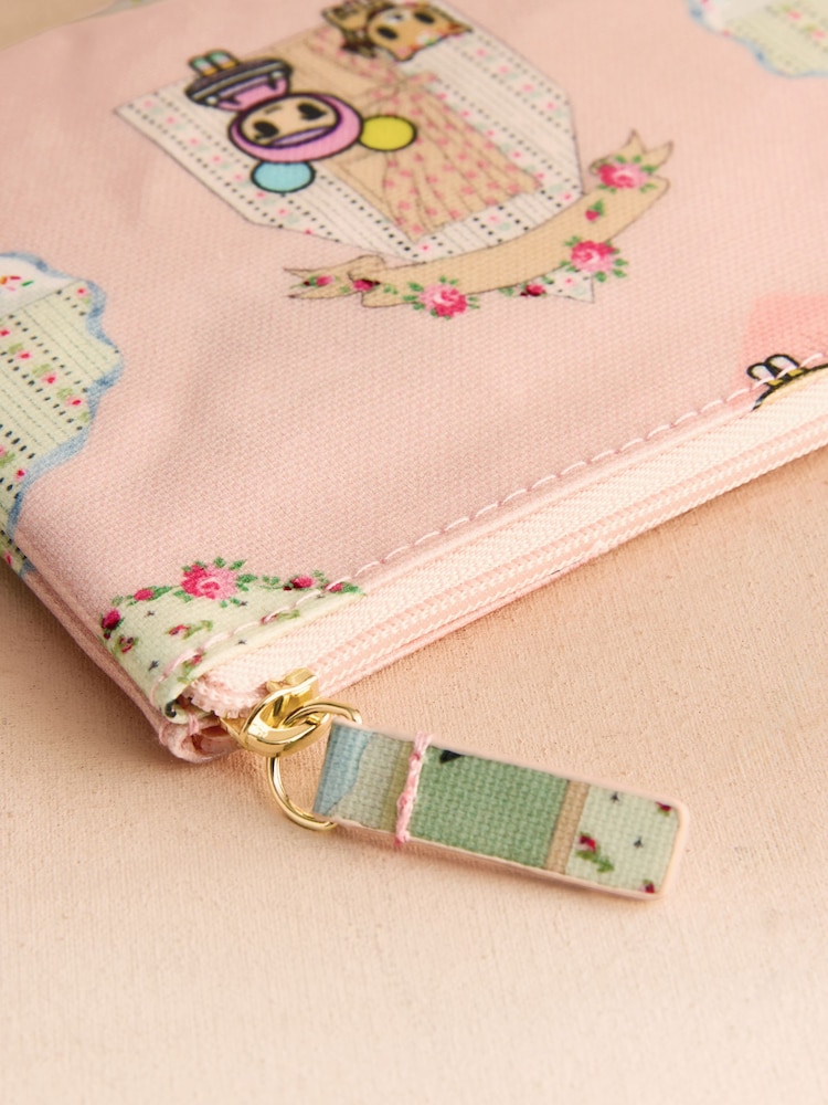 Cath Kidston Pink Tokidoki Zipped Purse - Image 2 of 3