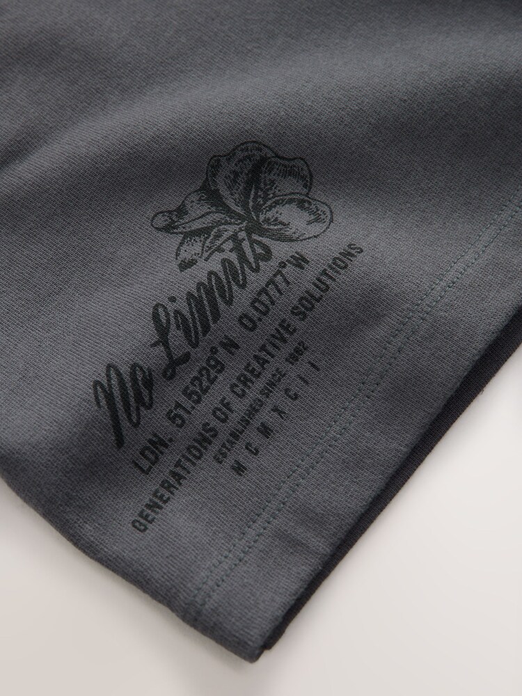 炭灰色 - 背心和短裤套装（3-16 岁） - 图片9 / 9