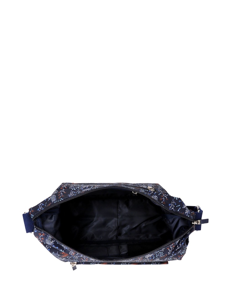 Pavers Blue Zip-Close Shoulder Bag - Image 3 of 3