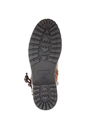 Pavers Brown Wide-Fit Buckle Ankle Boots - Image 5 of 5