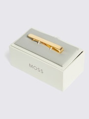 أصفر - MOSS MOSS Brushed Tie Bar - صورة 2 من 2