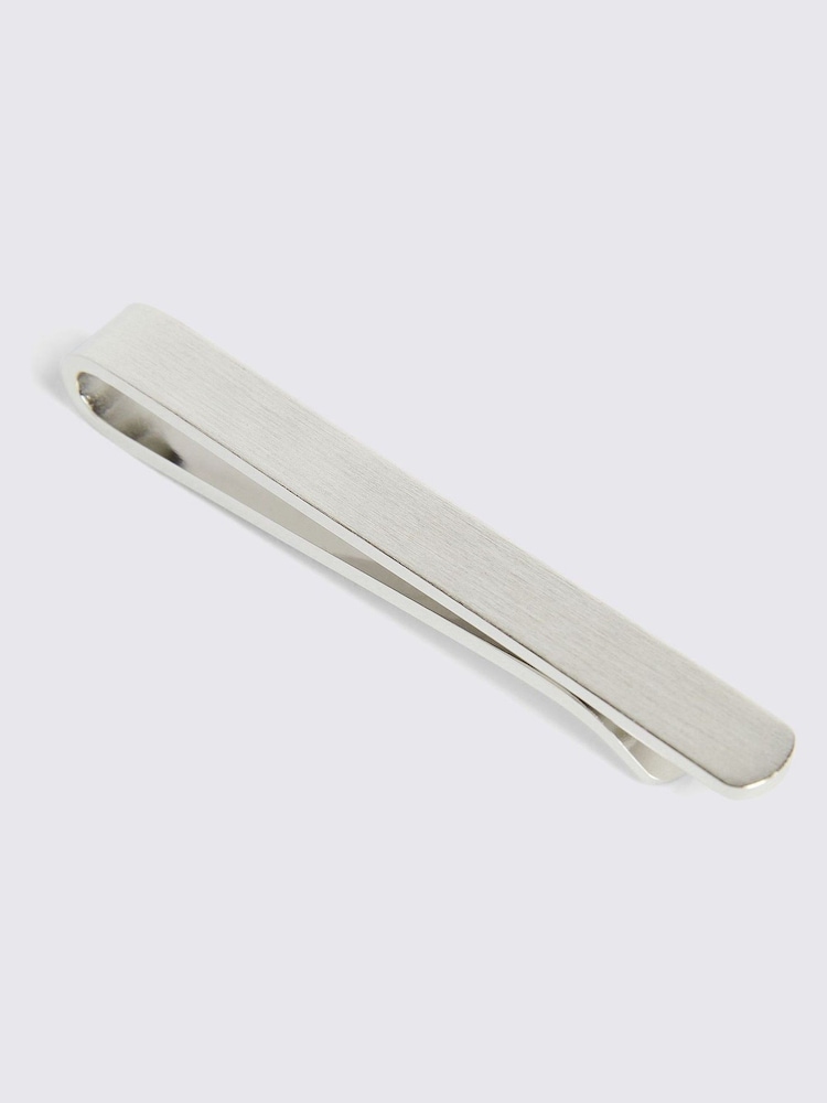 MOSS Brushed Tie Bar - Image 1 of 2 MOSS Brushed Tie Bar - Image 1 of 2