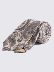 MOSS Bottinelli Silk Paisley Tie - Image 1 of 2