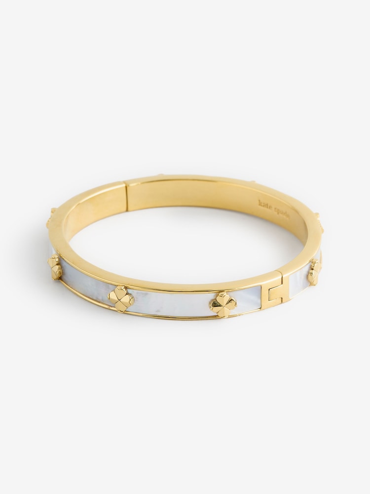 Kate Spade Hinge White Bangle - Image 1 of 1