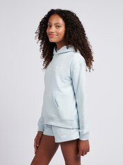 New Balance Blue Small French Terry Logo Hoodie - Image 2 of 8