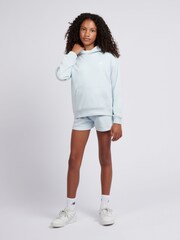 New Balance Blue Small French Terry Logo Hoodie - Image 5 of 8