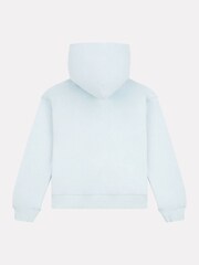 New Balance Blue Small French Terry Logo Hoodie - Image 7 of 8