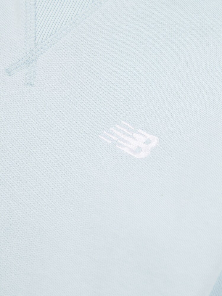 New Balance Blue Small French Terry Logo Hoodie - Image 8 of 8 New Balance Blue Small French Terry Logo Hoodie - Image 8 of 8