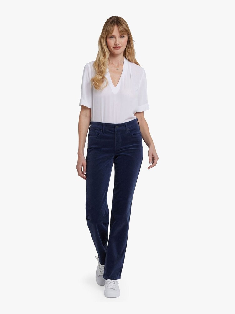 NYDJ Marilyn Straight Leg Corduroy Jeans - Image 1 of 5