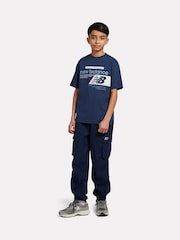 New Balance Blue Authentic Brand Players Graphic T-Shirt - Image 5 of 9