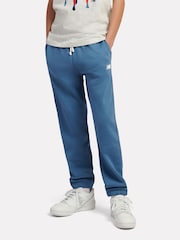 Azul - Pantalones de chándal de rizo francés con logotipo pequeño de New Balance - Imagen 2 de 8