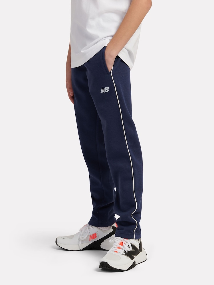 New Balance Blue Double Knit Track Joggers - Image 2 of 10 New Balance Blue Double Knit Track Joggers - Image 2 of 10