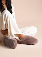 Just Sheepskin Brown Ladies Louise Sheepskin Slipper - Image 1 of 5