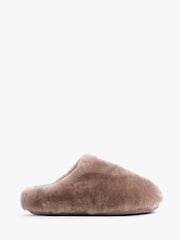 Just Sheepskin Brown Ladies Louise Sheepskin Slipper - Image 2 of 5