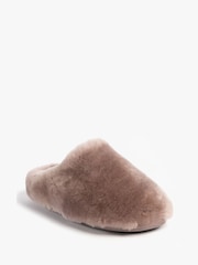 Just Sheepskin Brown Ladies Louise Sheepskin Slipper - Image 3 of 5