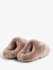 Just Sheepskin Brown Ladies Louise Sheepskin Slipper - Image 4 of 5