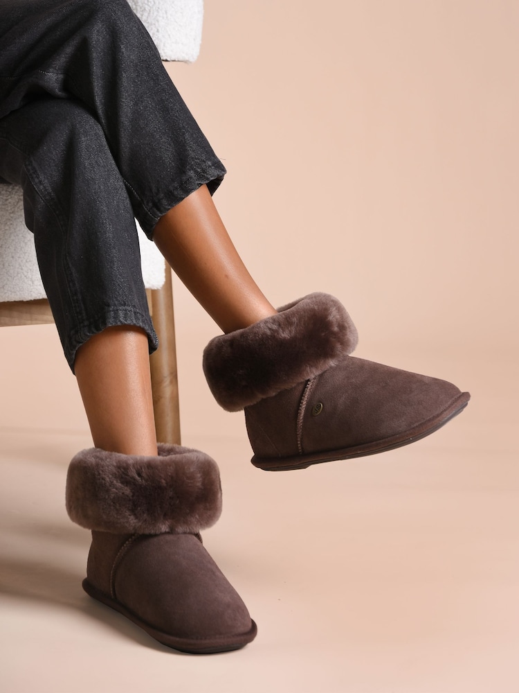 Just Sheepskin Ladies Albery Sheepskin Slipper - Image 1 of 5