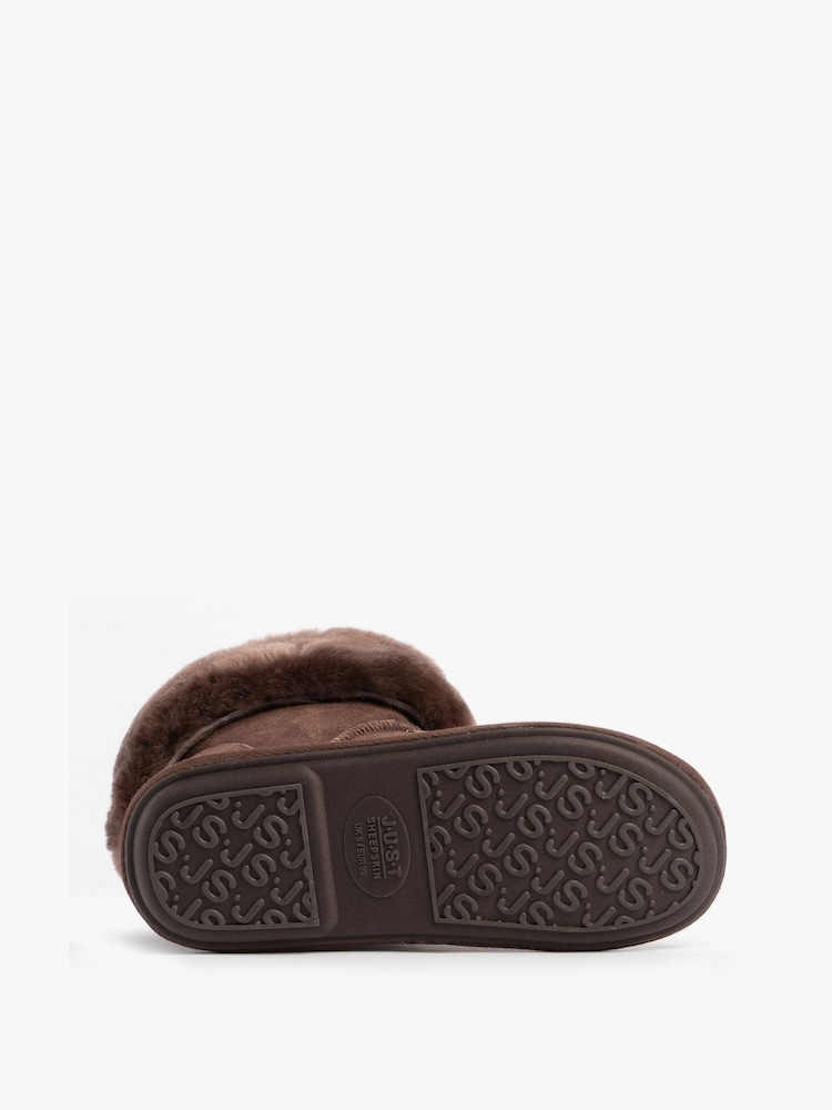 Just Sheepskin Ladies Albery Sheepskin Slipper - Image 5 of 5