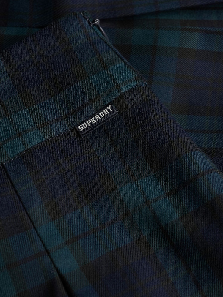 Blau - Superdry Mini Faltenrock - Bild 8 von 8