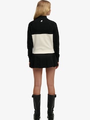 Superdry Black Mini Pleated Skirt - Image 5 of 8