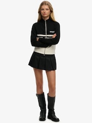 Superdry Black Mini Pleated Skirt - Image 6 of 8