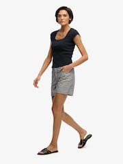 Superdry Blue Mid Rise Shorts - Image 3 of 8