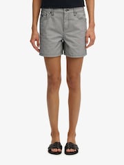 Superdry Blue Mid Rise Shorts - Image 5 of 8