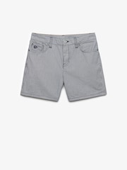 Superdry Blue Mid Rise Shorts - Image 7 of 8