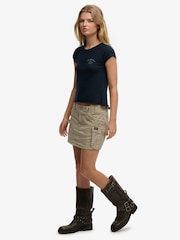 رمادي - تنورة كارجو صغيرة من Superdry - صورة 11 من 12