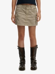 رمادي - تنورة كارجو صغيرة من Superdry - صورة 9 من 12