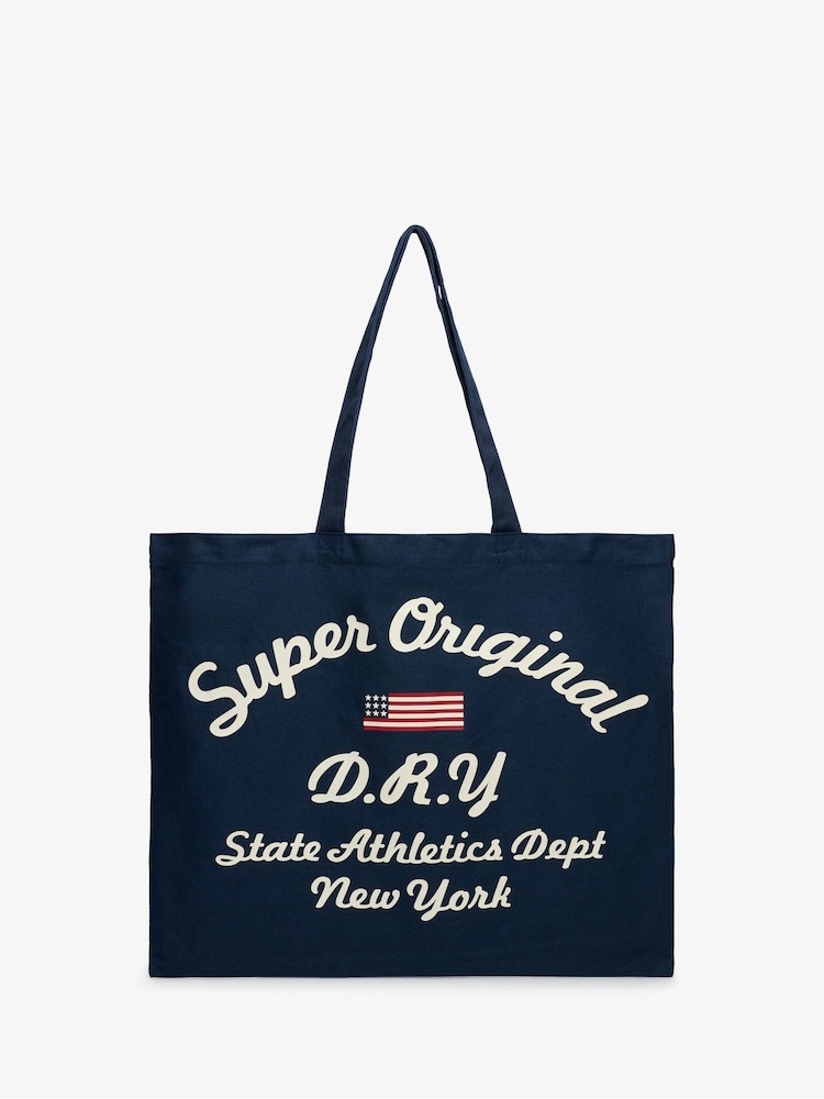 Superdry Blue Tote Bag - Image 2 of 5
