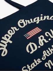 Superdry Blue Tote Bag - Image 5 of 5