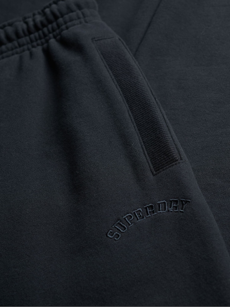Superdry Blue Essential Logo Joggers - Image 8 of 8 Superdry Blue Essential Logo Joggers - Image 8 of 8