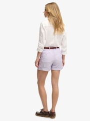 Superdry Purple Mid Rise Shorts - Image 2 of 4