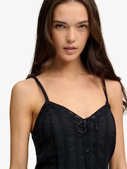 Superdry Blue Lace Cami Playsuit - Image 2 of 8
