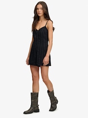 Superdry Blue Lace Cami Playsuit - Image 4 of 8
