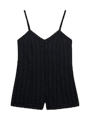 Superdry Blue Lace Cami Playsuit - Image 7 of 8