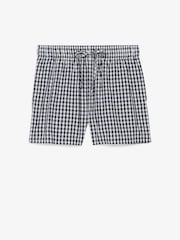Superdry Blue Cotton Stripe Elastic Shorts - Image 10 of 10